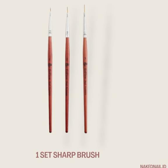 EZ Flow Design Brushes 3_sizes Available