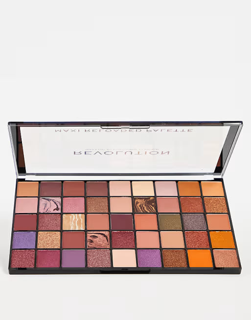 Makeup Revolution Maxi Reloaded Infinite Bronze Shadow Palette.