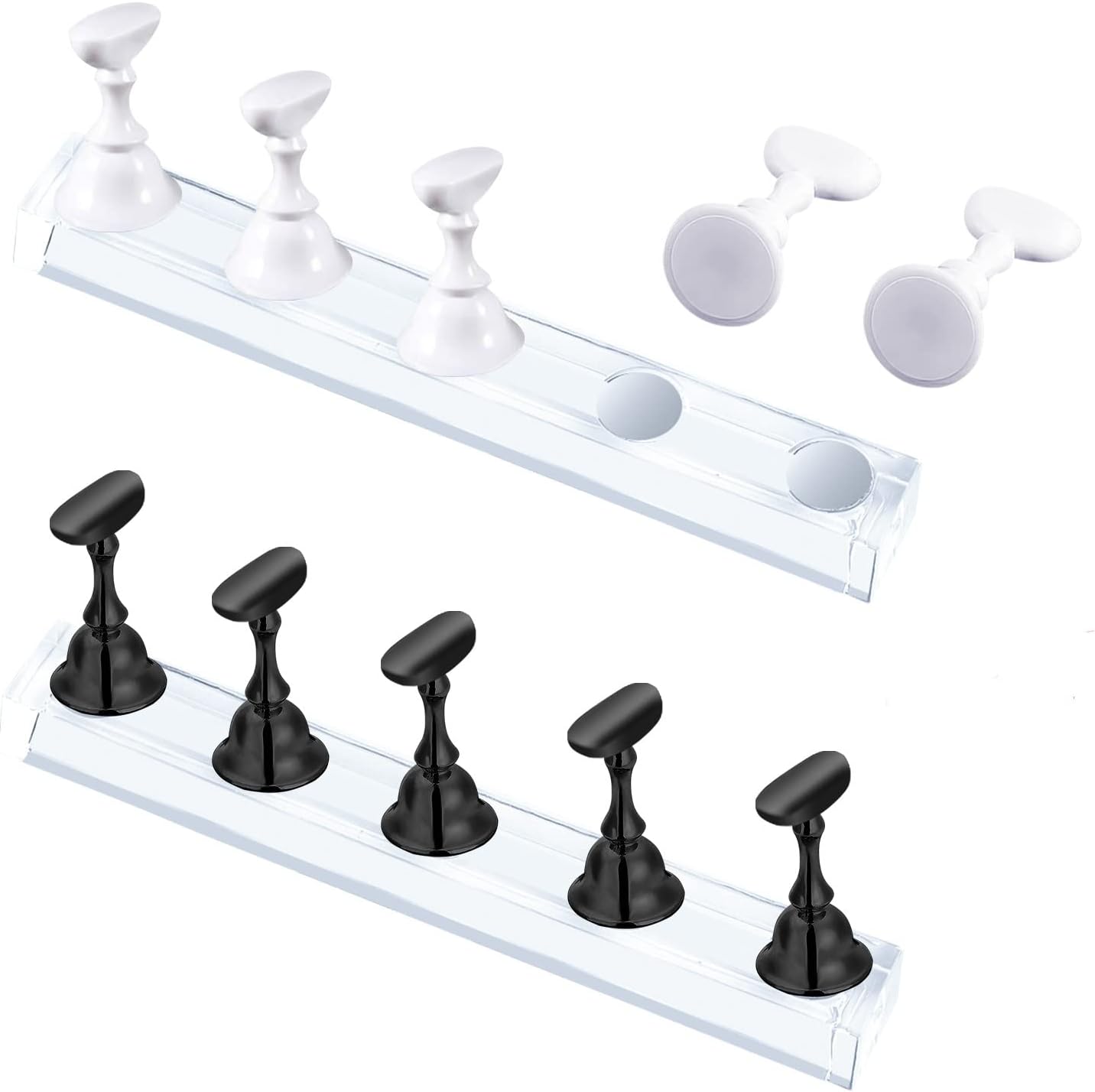 JUSTOTRY Nail Stand Press-On Nail Display Practice Holders
