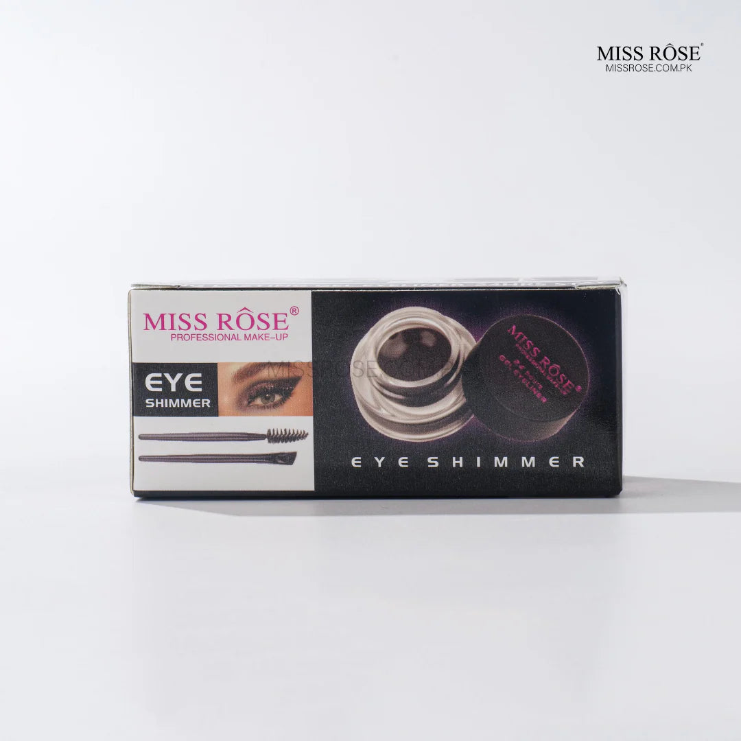 Miss Rose Gel Eyeliner – 2 Color Set (Black+Brown)