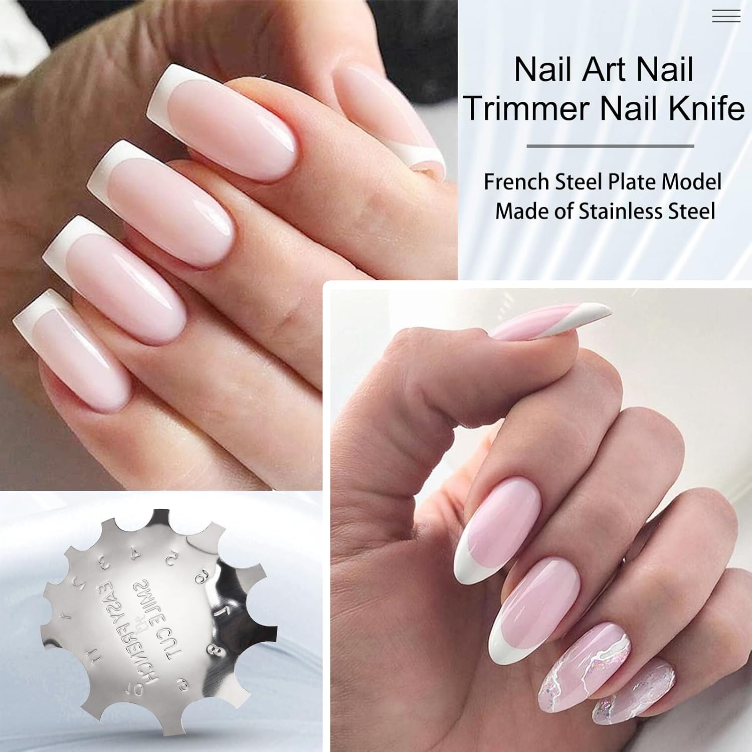 C-Shade Easy French Smile Line Nail Art Edge Trimmer