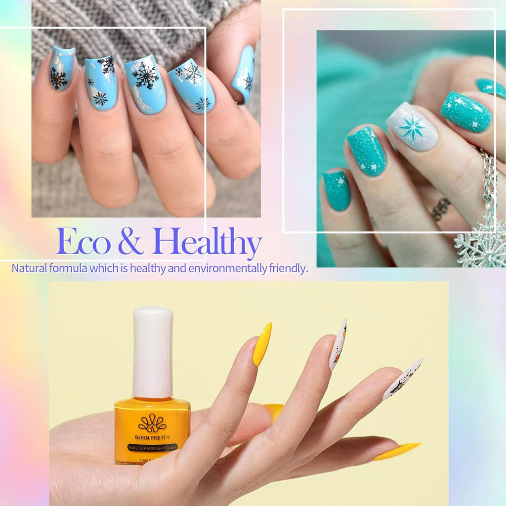 Born Pretty  Stamping Polish Candy Nails Colour Nail Art Plate Printing Polish Lacquer Each