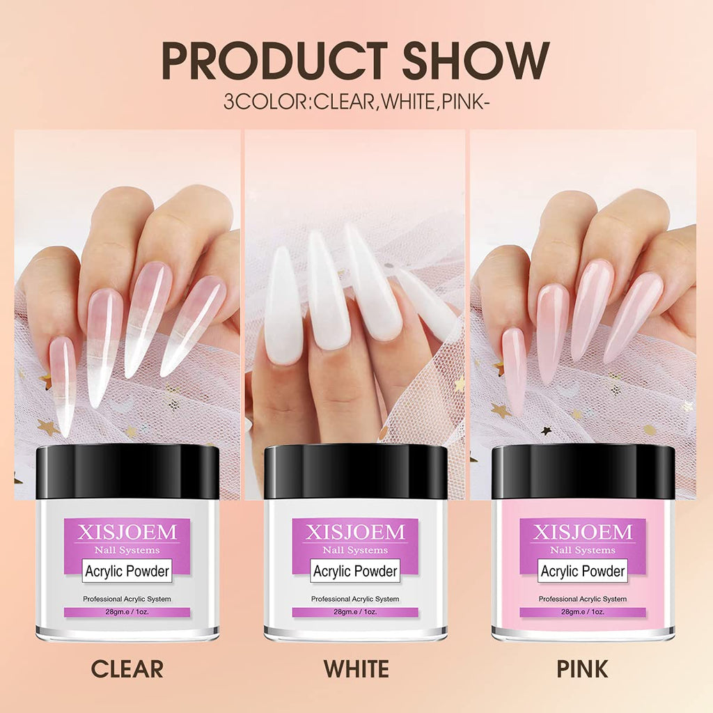 XISJOEM Nail System Acrylic Powders Each