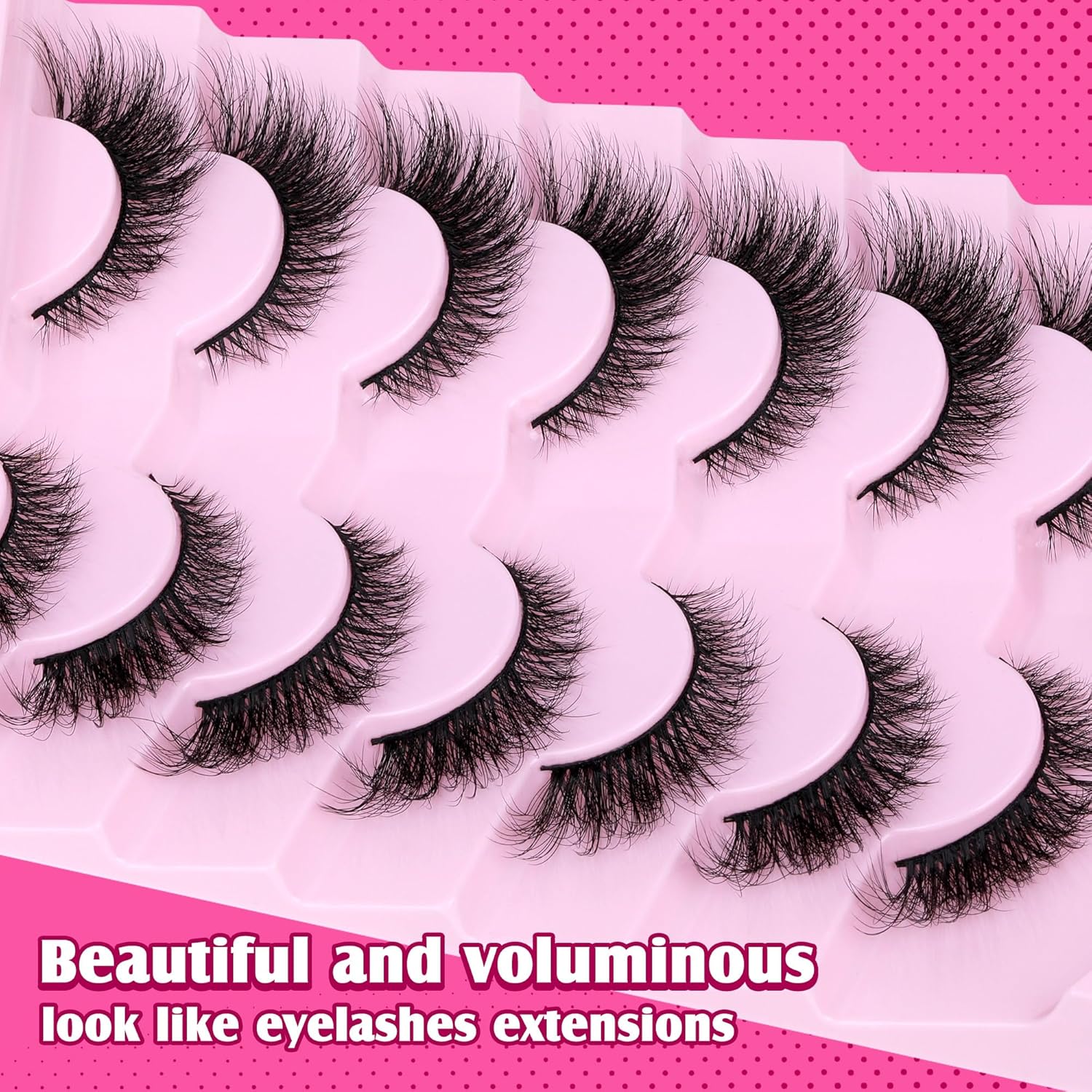 Cat Eye  False Lashes (Pack of 10)