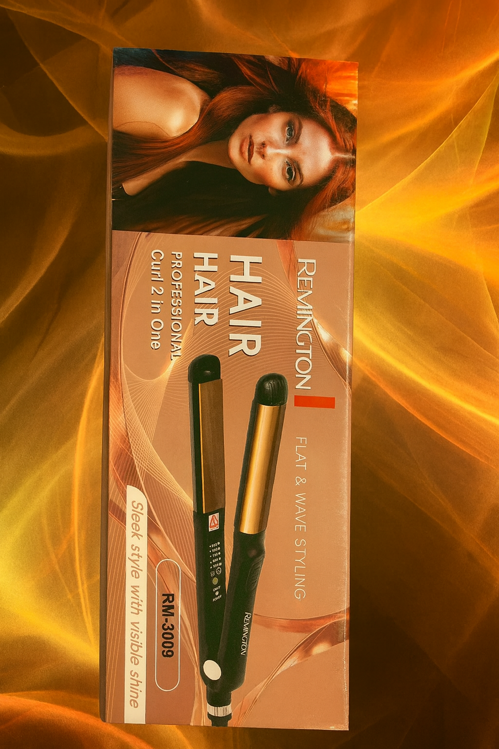 Remington Sleek & Curl 2-in-1 Hair Straightener and Curler.