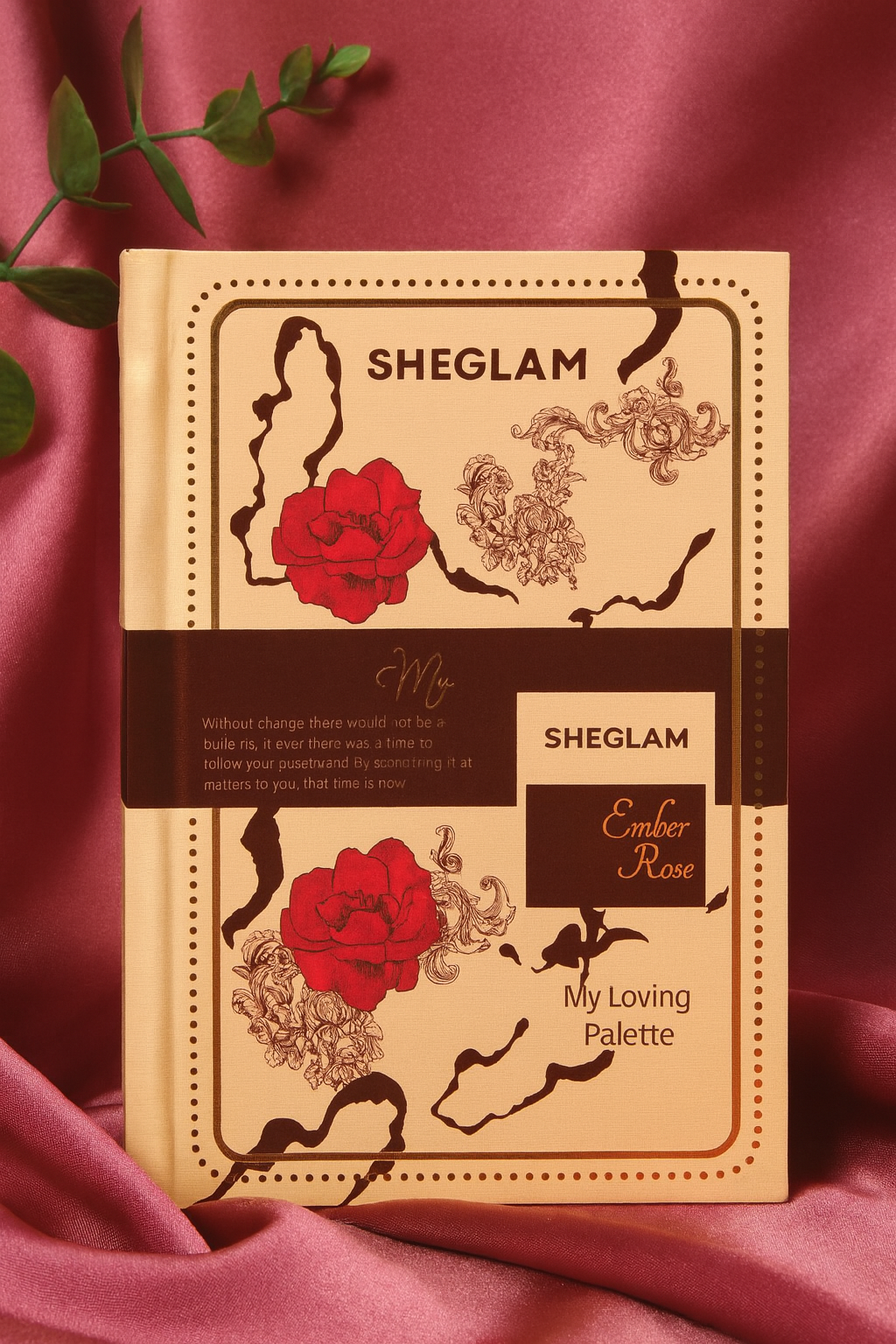 SHEGLAM Ember Rose My loving palette  5 in 1 makeup book