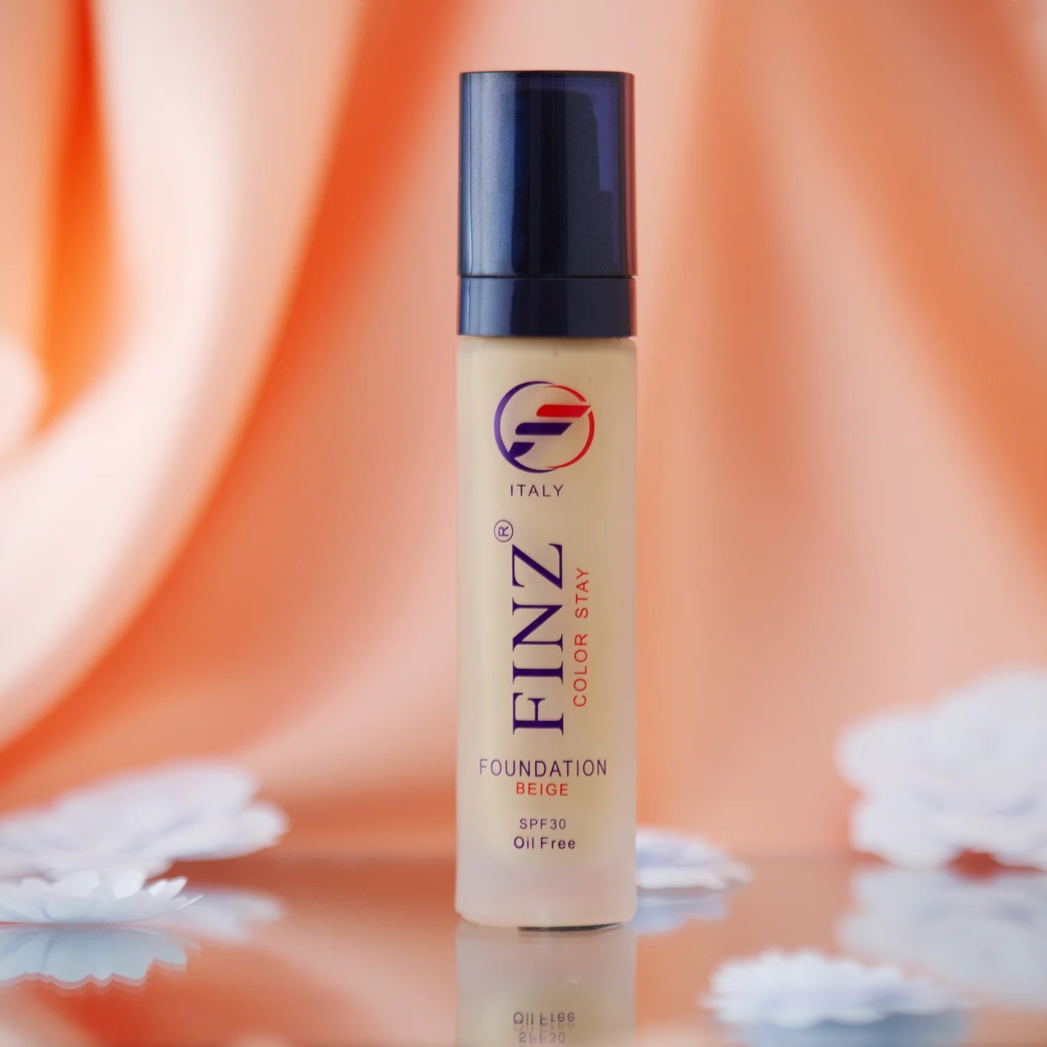 Finz Color Stay Oil Free Liquid Foundation SPF 30- 50 ml