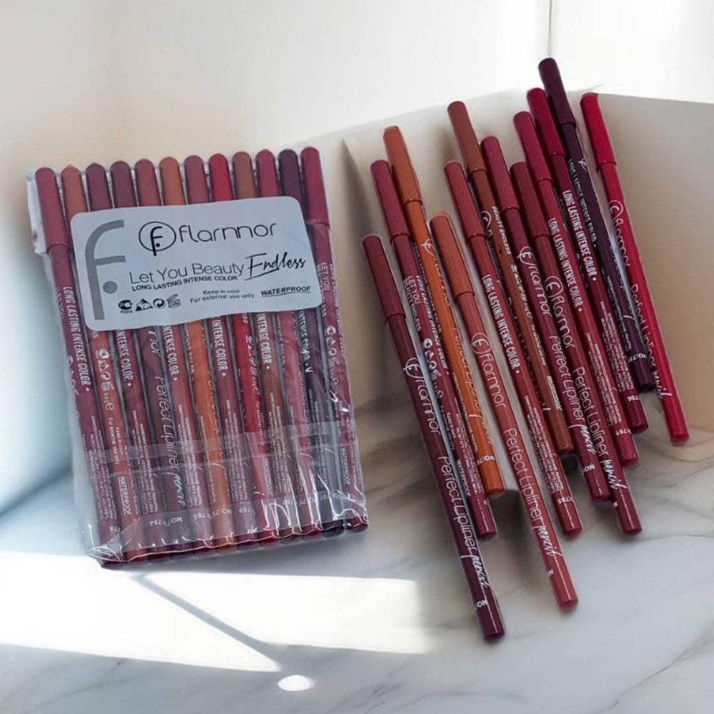 Flormar Perfect Lip Liner Pencil 12pcs