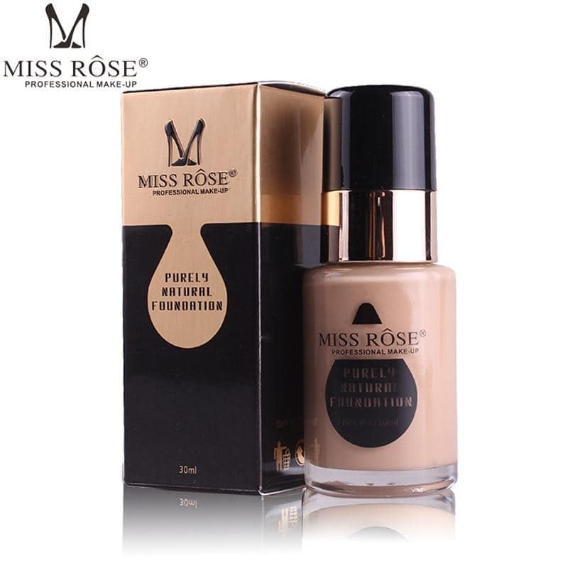 MISS ROSE Purely Natural Foundation 30ml