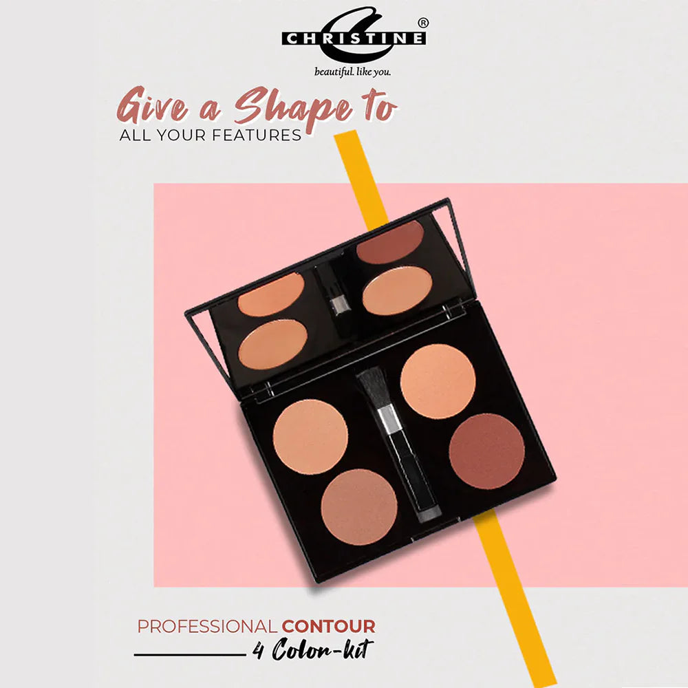 CHRISTINE PROFESSIONAL CONTOURING 4 COLOR KIT - 01