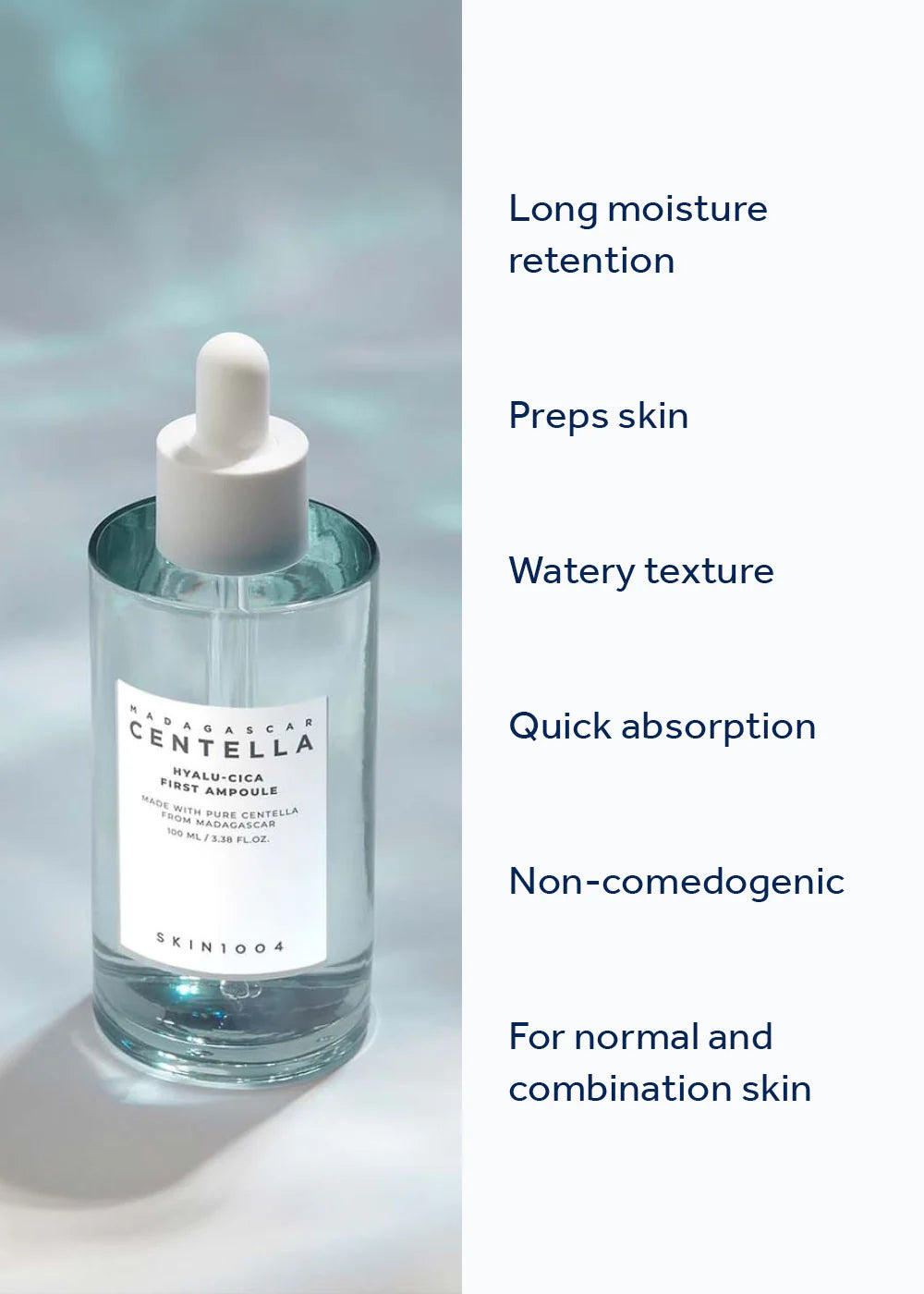 SKIN1004 Hyalu-Cica First Ampoule, 100ml