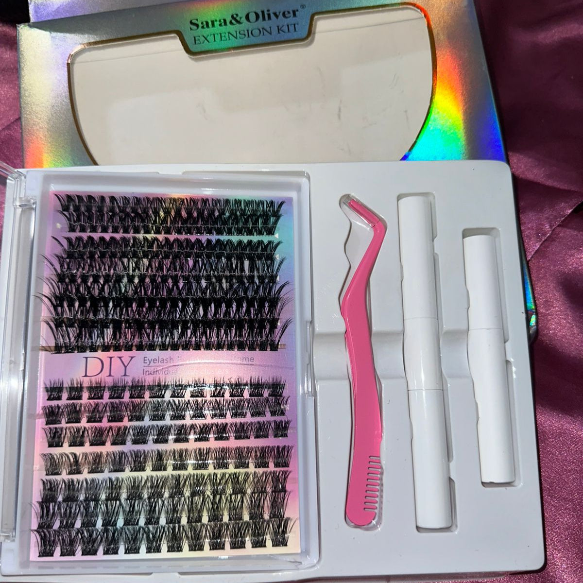 DIY Eyelash Extension Clusters / Permenant  Eyelash Clusters