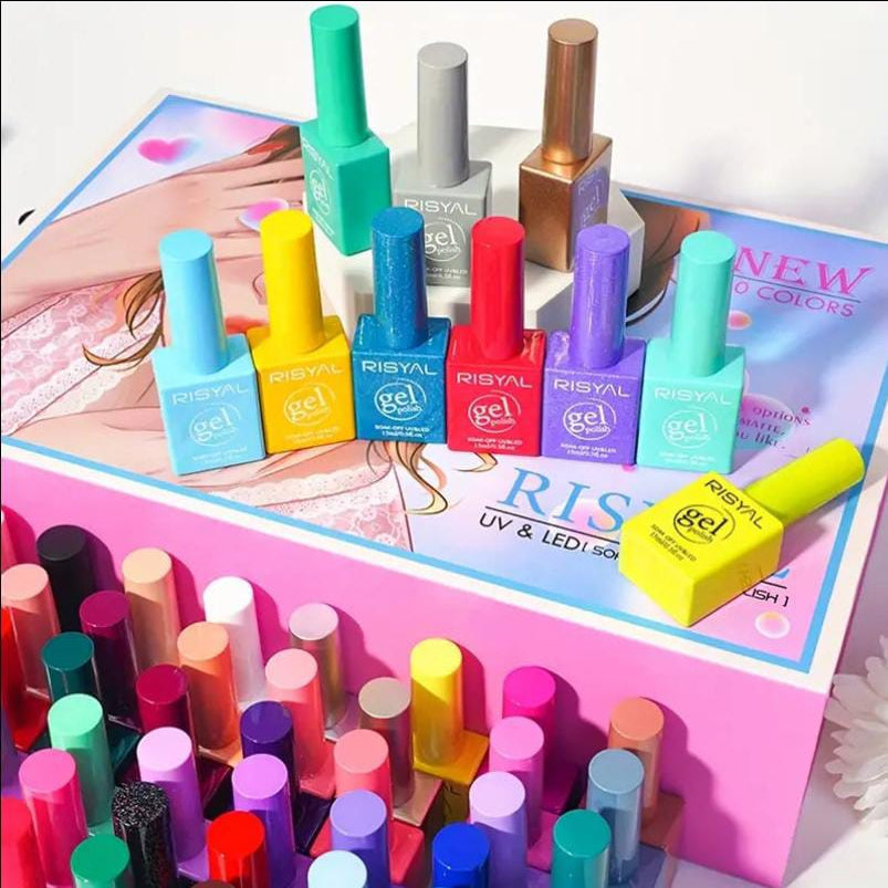 RISYAL 60 Color Gel Nail Polish Set