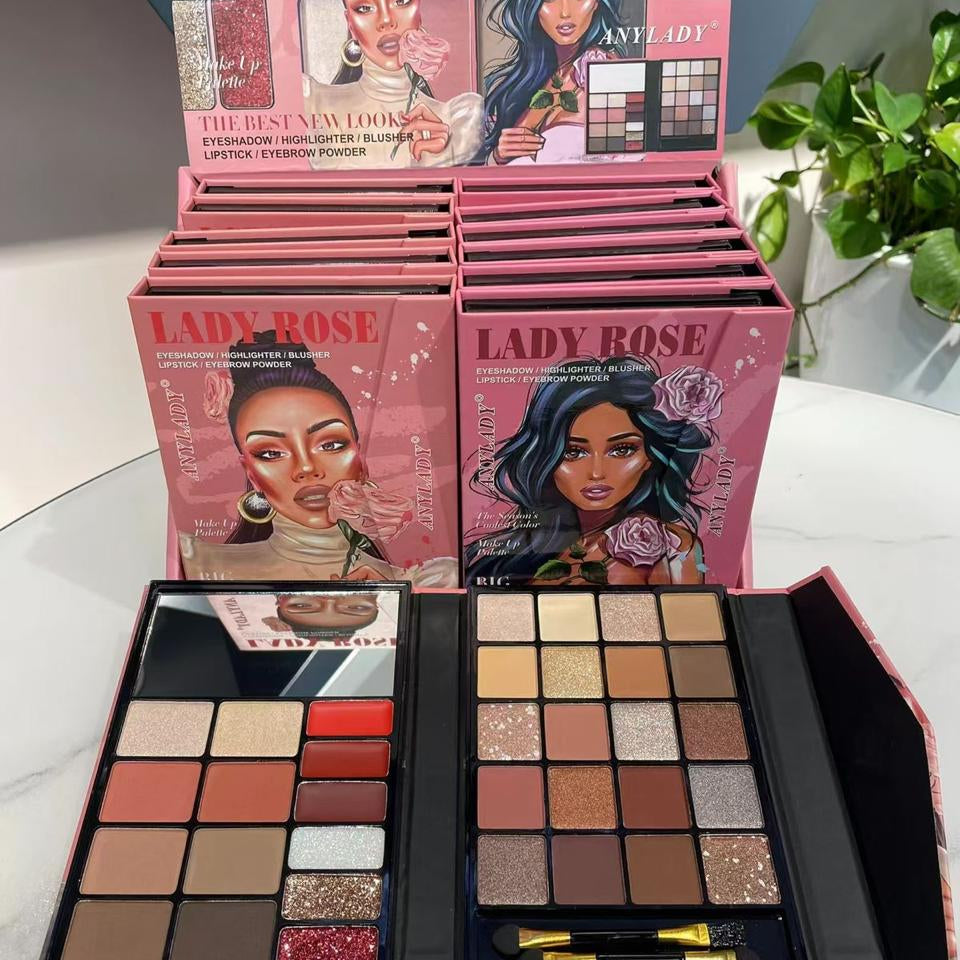 Any Lady All In One Lady Rose  Makeup Palette