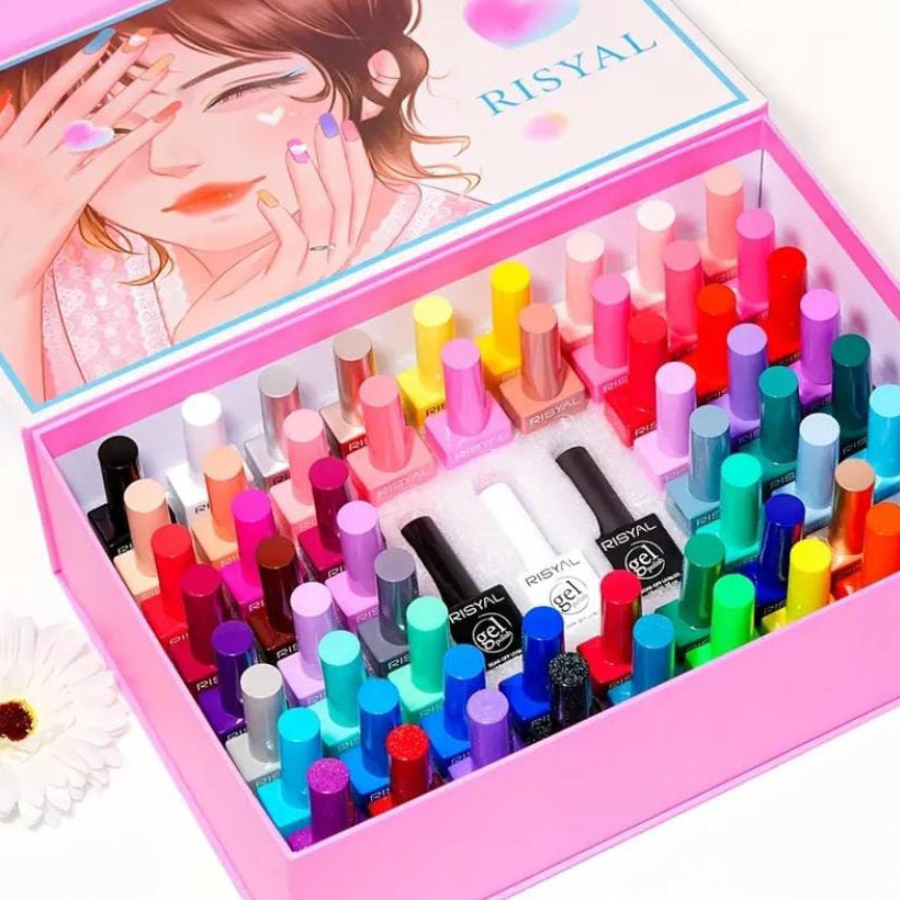 RISYAL 60 Color Gel Nail Polish Set