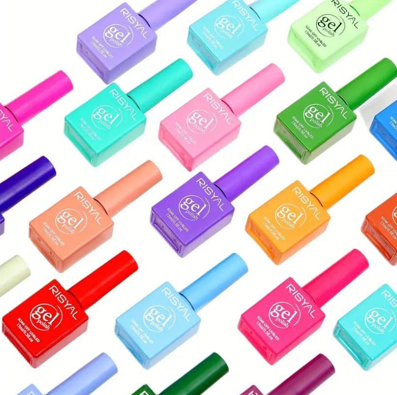 80pcs RISYAL Gel Polish  Soak off UV led/lamp