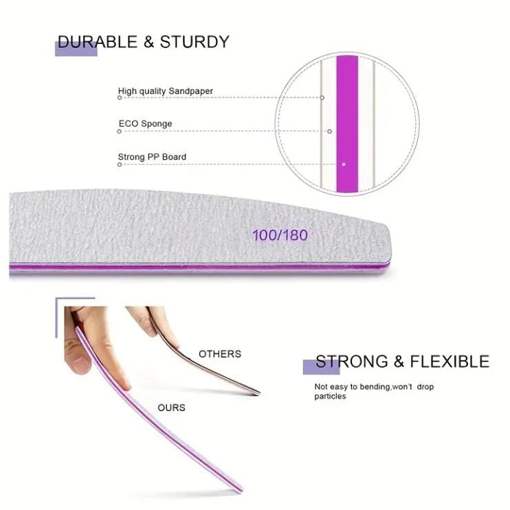 100/180 Nail Filer