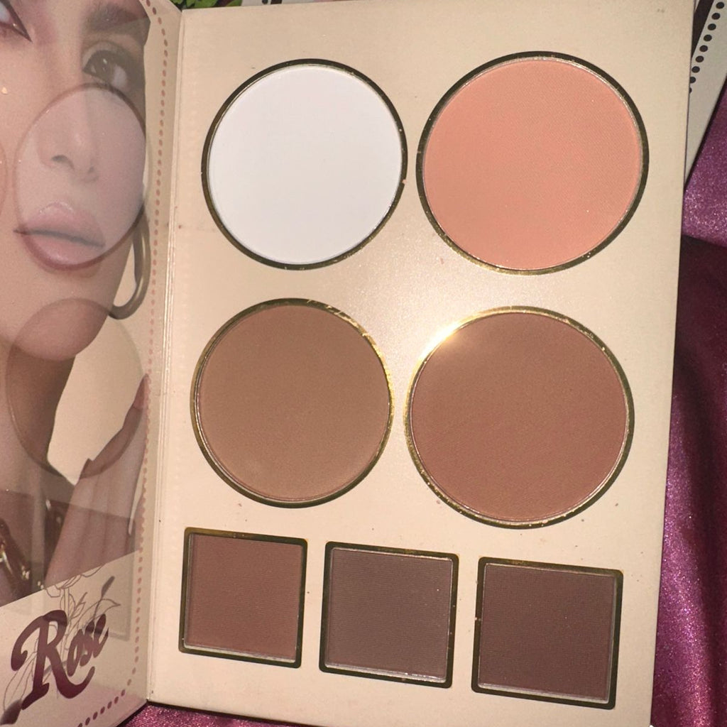 SHEGLAM Ember Rose My loving palette  5 in 1 makeup book