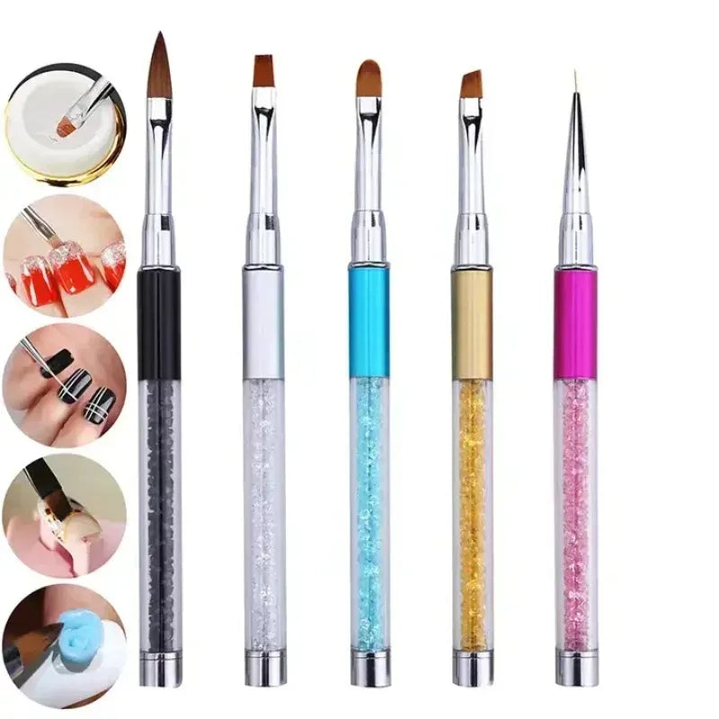 1pcs Acrylic Nail Art Brush
