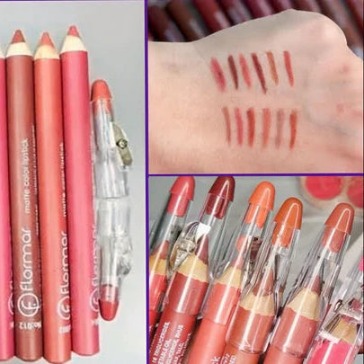 Flormar Pack of 12 Lip_Pencils