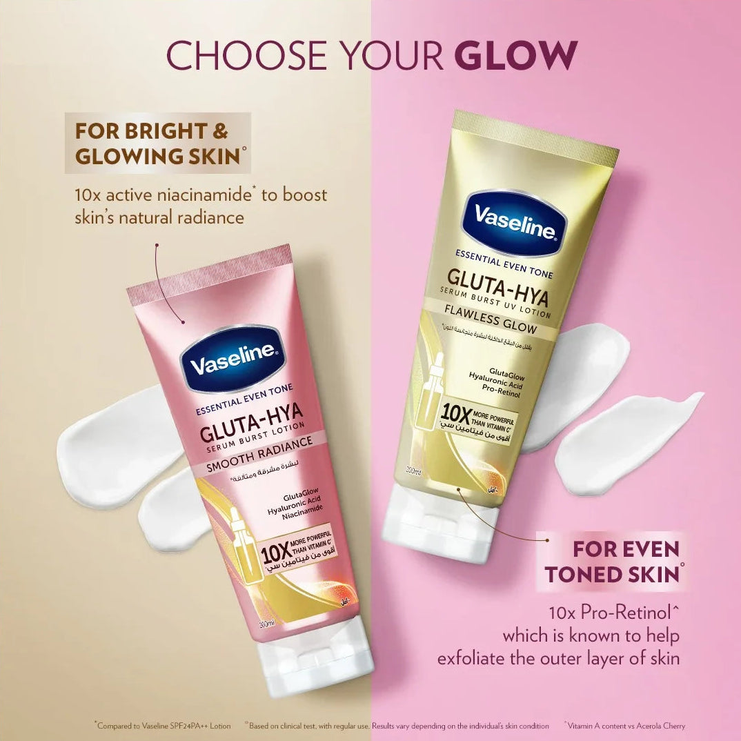 Vaseline Healthy Bright Gluta Hya Lotions